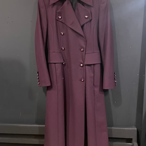 90’s givenchy long coat