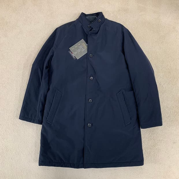 에디션 베스트 라이너 디테처블 코트(105/네이비) 패딩코트