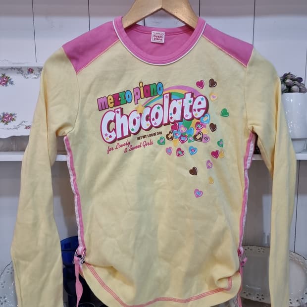 메조피아노 초콜릿 긴팔티