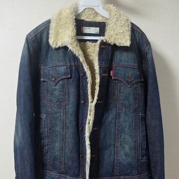 리바이스 쉐르파 트러커 청자켓 