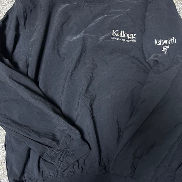 일본판 애쉬워스 바람막이 맨투맨 사이즈 105