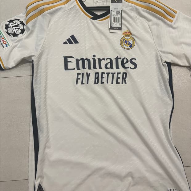 23/24시즌 아디가스 레알 마드리드 유니폼 벨링엄 마킹