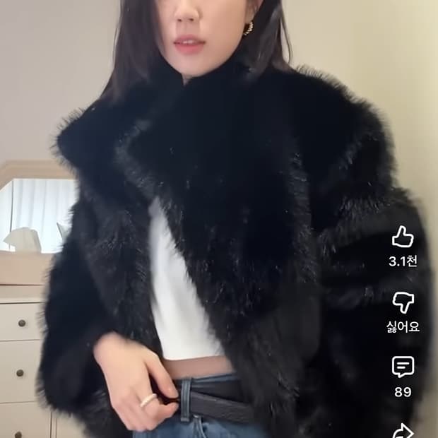 Founders 파운더즈 블랙 퍼 자켓 (곰송이 pick)