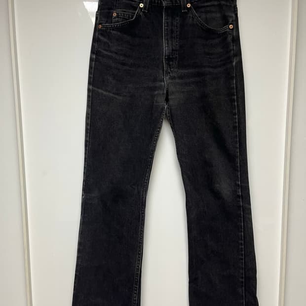 vtg 리바이스 517 오렌지탭 블랙진