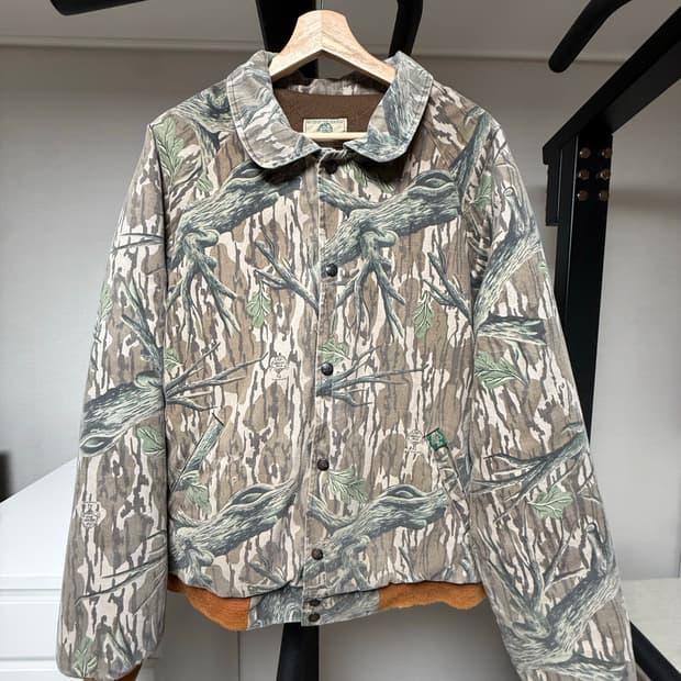 MOSSY OAK 미제 리얼트리 헌팅자켓 XL