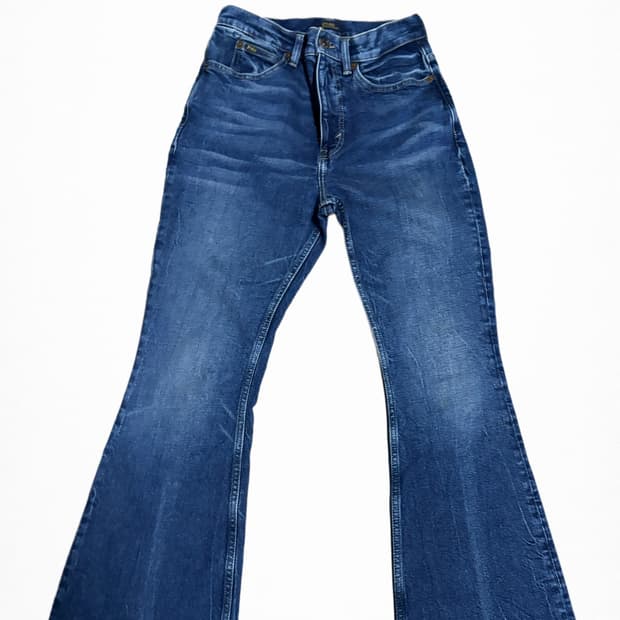 Polo Ralph Lauren 샤론 크롭 플레어 데님