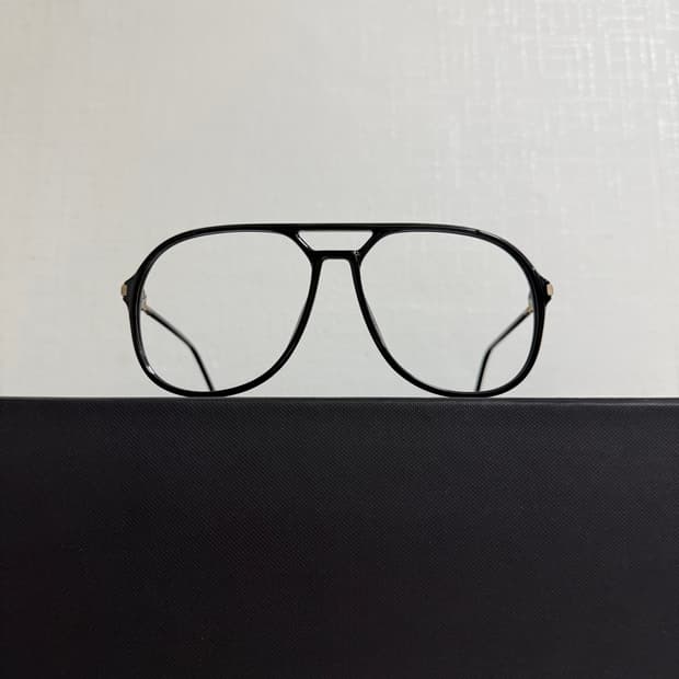 빈티지 8090 투브릿지 보잉 안경 56□18 135