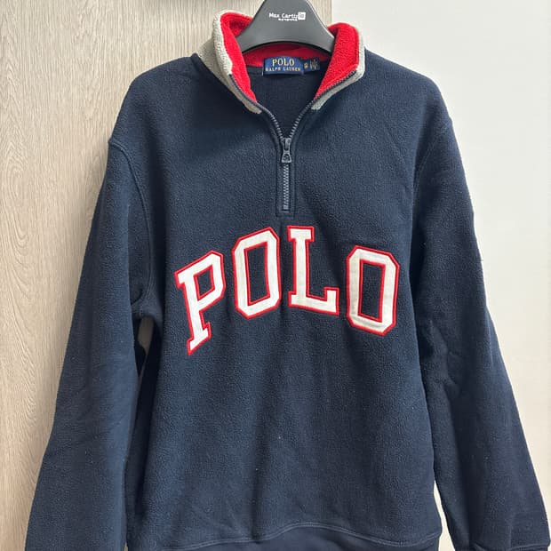 폴로 후리스 반집업