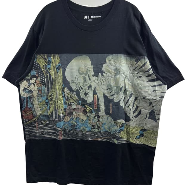 JPN 오리엔탈 유니클로 우키요에 일본한정 티셔츠1297