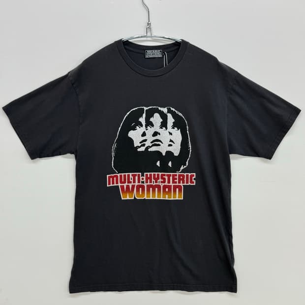 히스테릭 글래머 MULTI HYSTERIC WOMAN 티셔츠 차콜