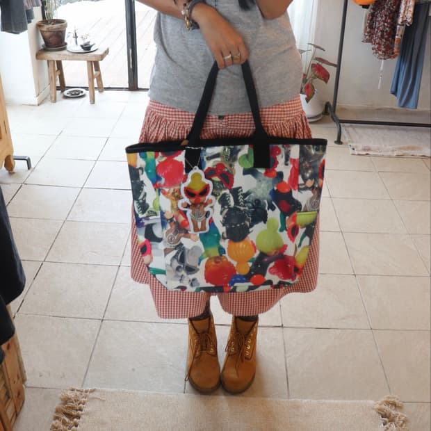 [Hysteric Mini] Character Charm Tote Bag