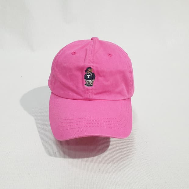 티니위니 베어 로고 핑크 볼캡