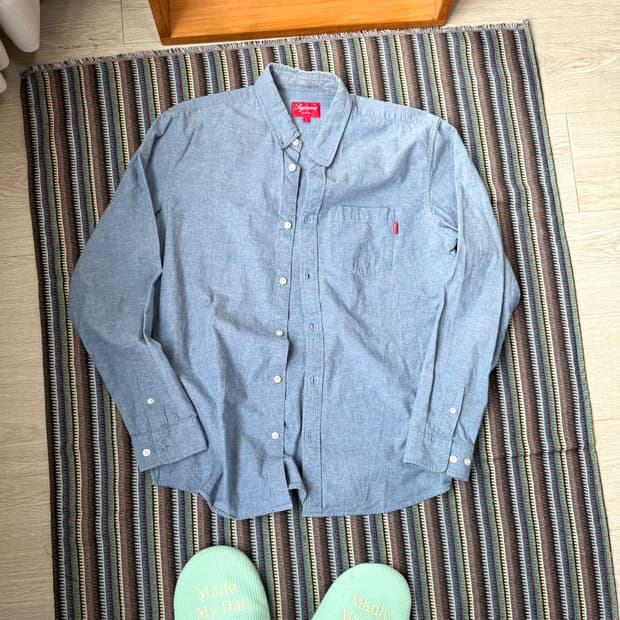 슈프림 옥스포드 데님 셔츠