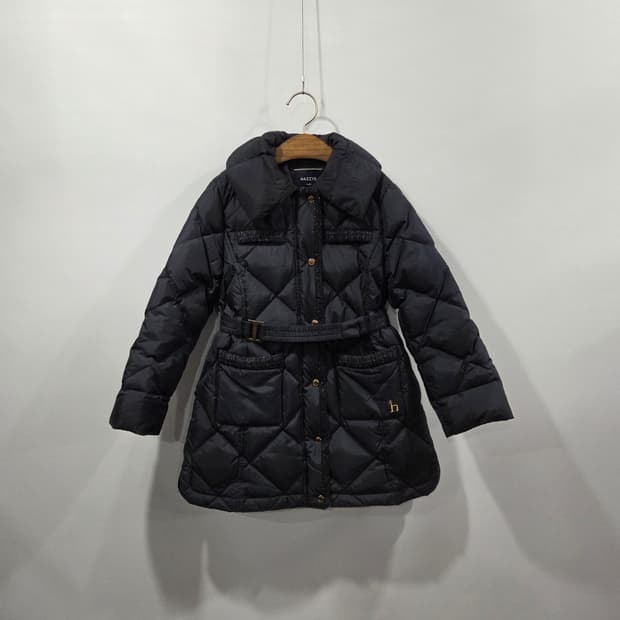 헤지스 키즈 소피아 롱기장 경량 덕다운 패딩 130/9Y