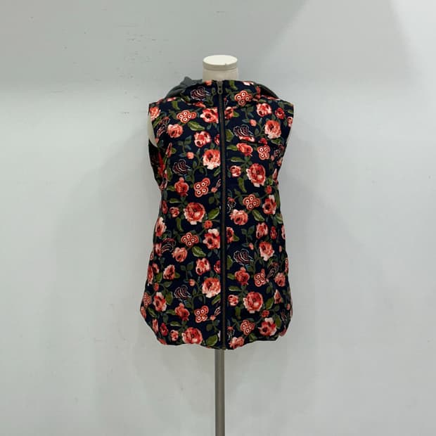 오일릴리 오리털 패딩 조끼