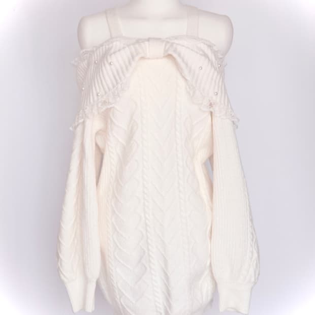 앙크루즈 리본 오프숄더 히메갸루 양산형 달천깔 