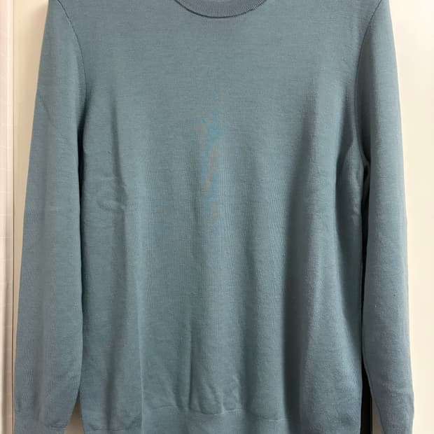 질스튜어트뉴욕 하이게이지 라운드 울 니트 100