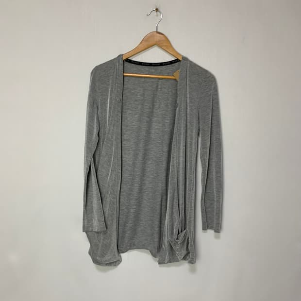 BALMAIN 발망 회색 가디건 오픈형 빈티지