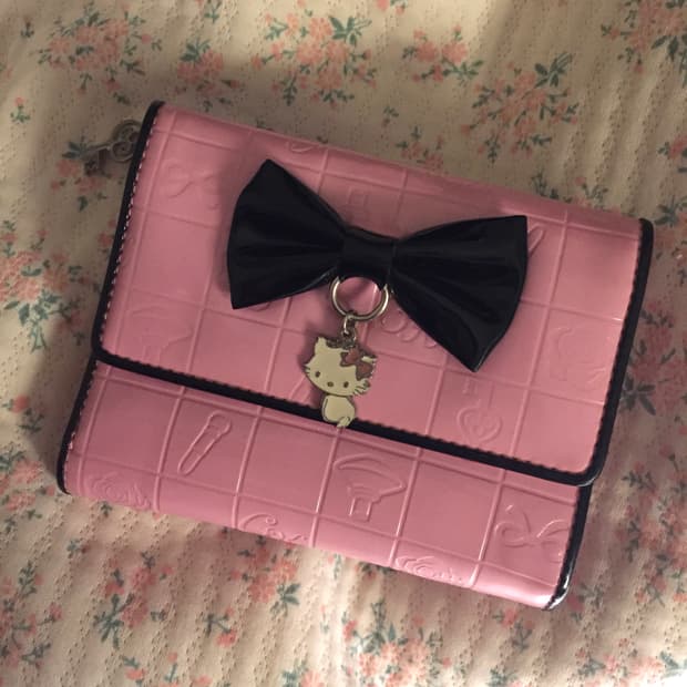 2000년도 챠미키티 고전 지갑 고전키티 히메갸루 산리오