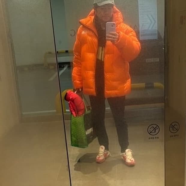 노스페이스 써밋시리즈 푸모리 초판 XXL 차용샷