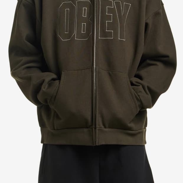 [XL]오베이 DIGABLE EXTRA HEAVY ZIP HOOD