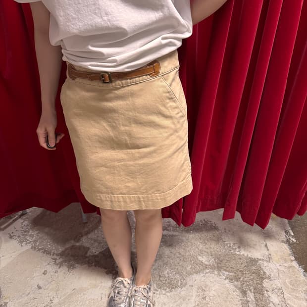 Polo Ralph Lauren 폴로 랄프로렌 코튼 스커트