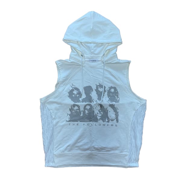 graphic hoodie sleeveless (free