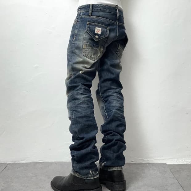 DSQUARED2 2013 Archive Distressed Slim-F