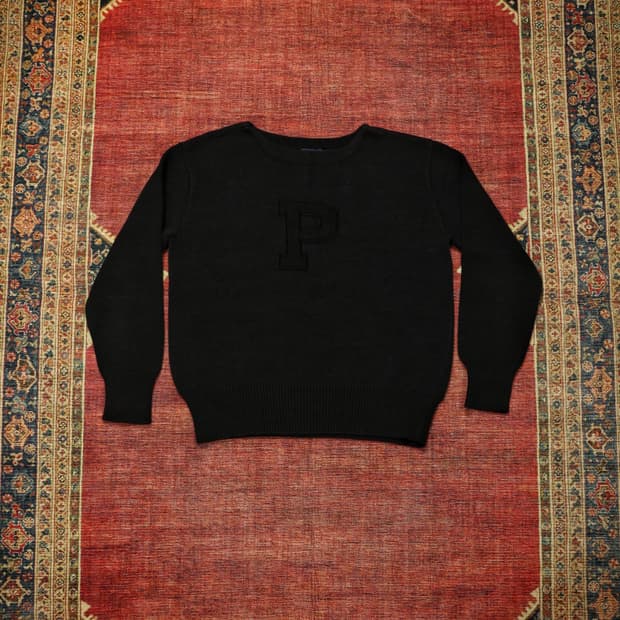 폴로랄프로렌 보트넥 니트 블랙 판매