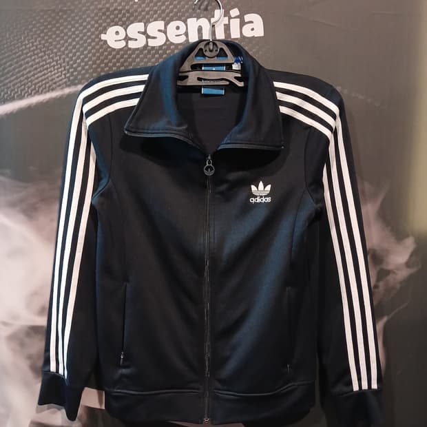 아디다스 트랙탑 유로파 집업 네이비