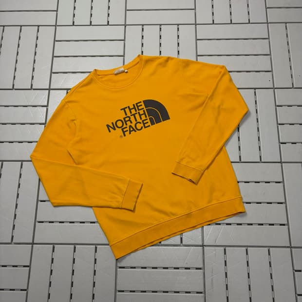 [100]노스페이스 빅로고 맨투맨 0292