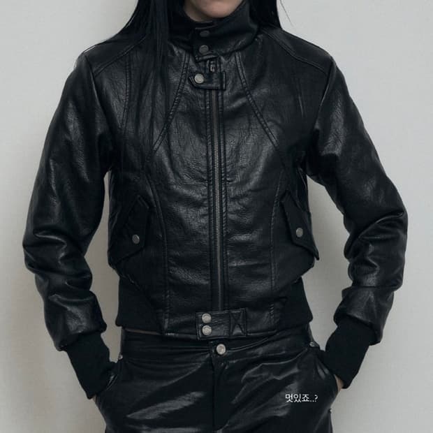 보헤미안서울 가죽자켓