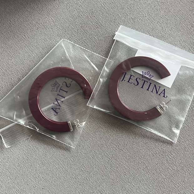 제이에스티나 은침 링 귀걸이