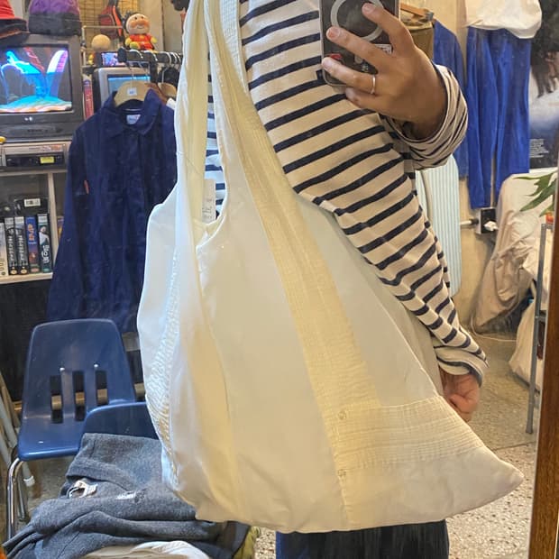 쿠바셔츠 리싸이클링 에코백