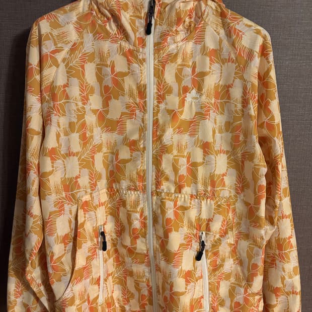 LOGOS 여성 꽃무늬 바람막이 JAPAN