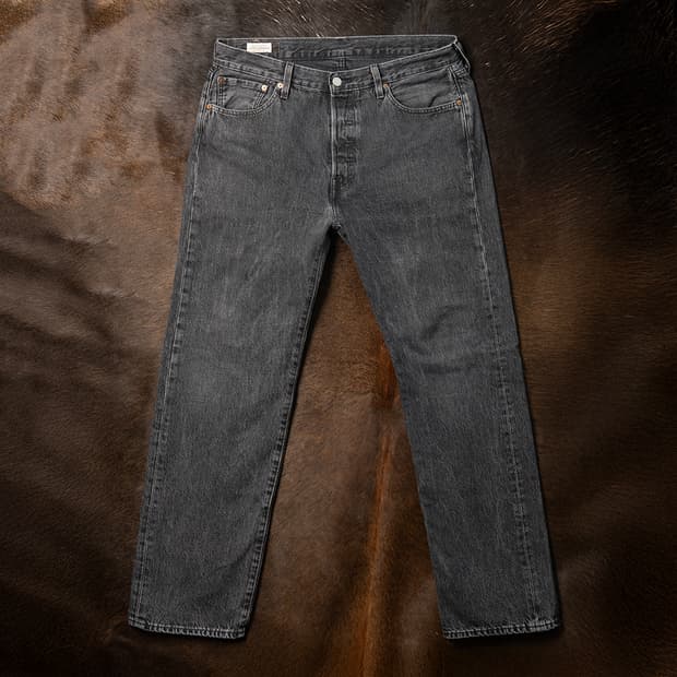 [34] 리바이스 프리미엄 501 그레이 데님팬츠 00501-3371