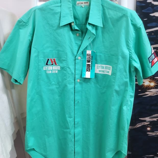LEYTON HOUSE 레이싱팀 반팔 셔츠