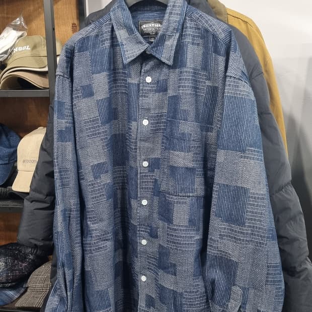 프리즘웍스)) 패치워크 셔츠자켓 105~110(xL) 상태최상