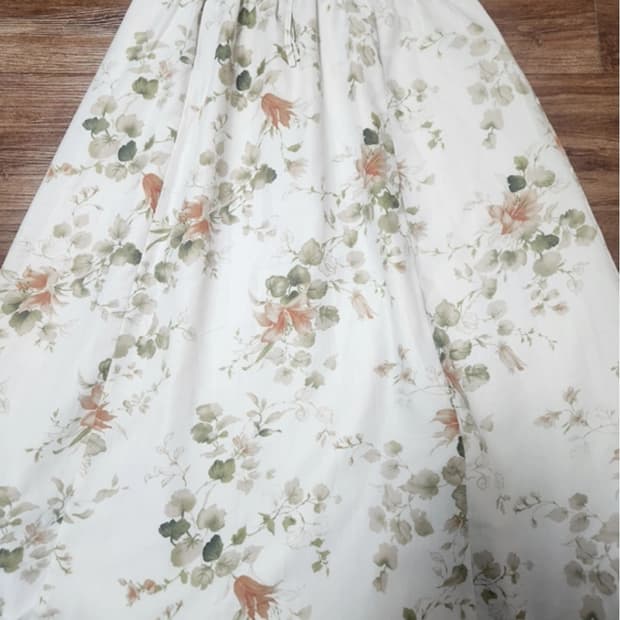 빈티지 동양풍 오리엔탈 롱스커트