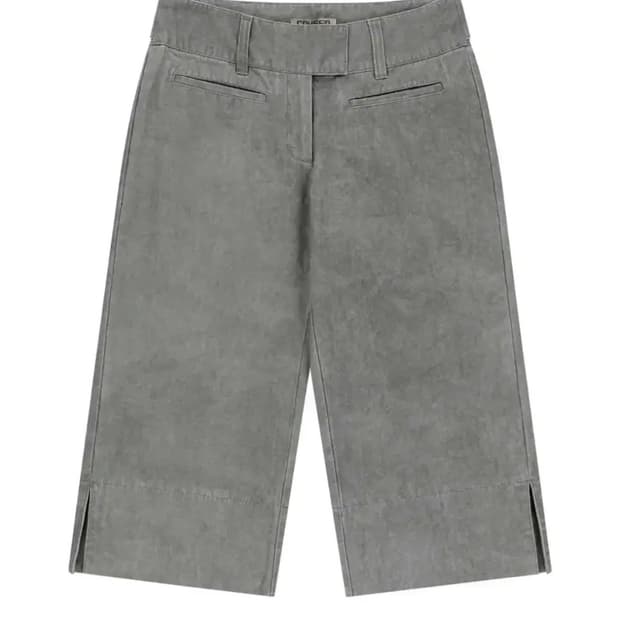 코이세이오 더블 카프리 팬츠 Light Grey 2사이즈