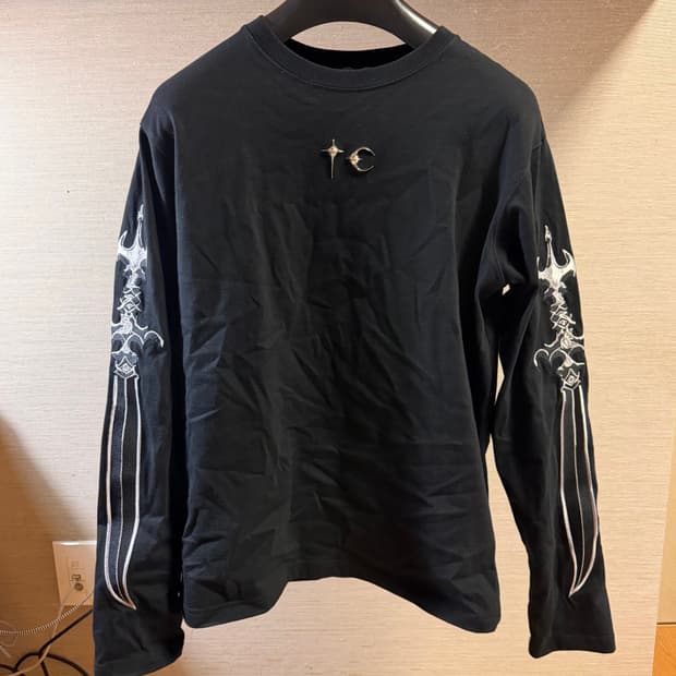 떠그클럽 소드슬리브 블랙 M(2사이즈)