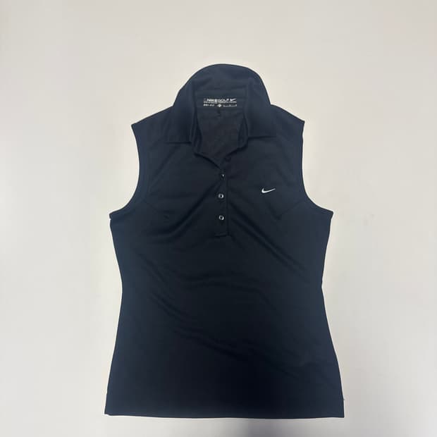 여성 나이키 골프 올드스쿨 드라이핏 기능성 나시 티셔츠