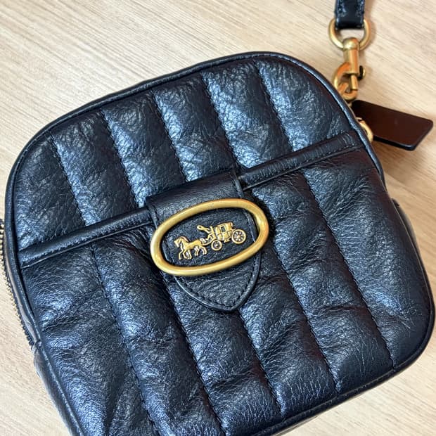 코치 크로스백 검정