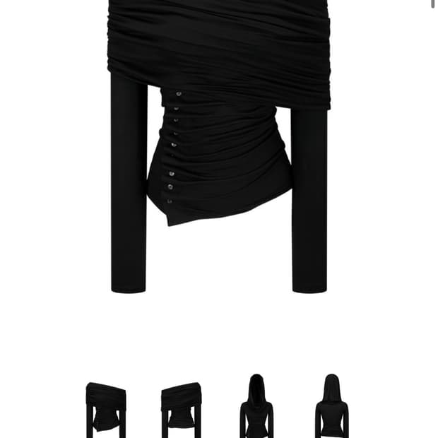 카시코 버튼 롱슬리브 