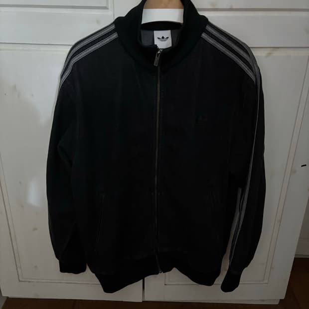 아디다스 데님 트랙탑 재팬 