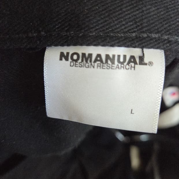 노매뉴얼 S.L 와이드 팬츠 L