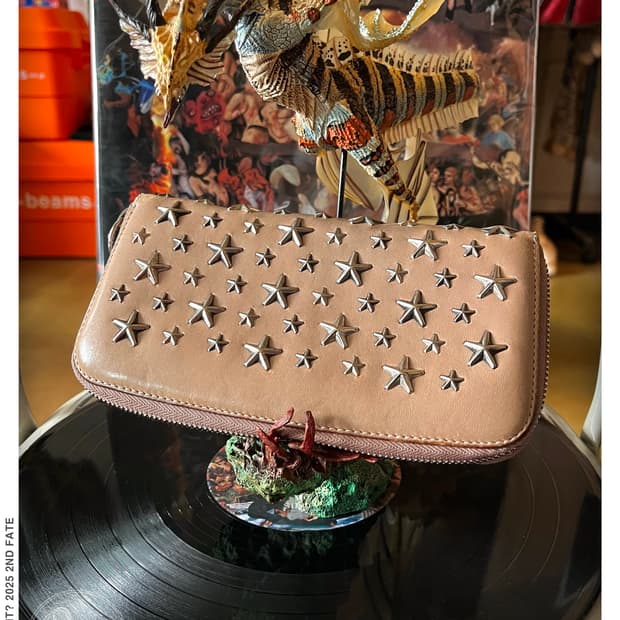 2010s JIMMY CHOO Star Studed Wallet