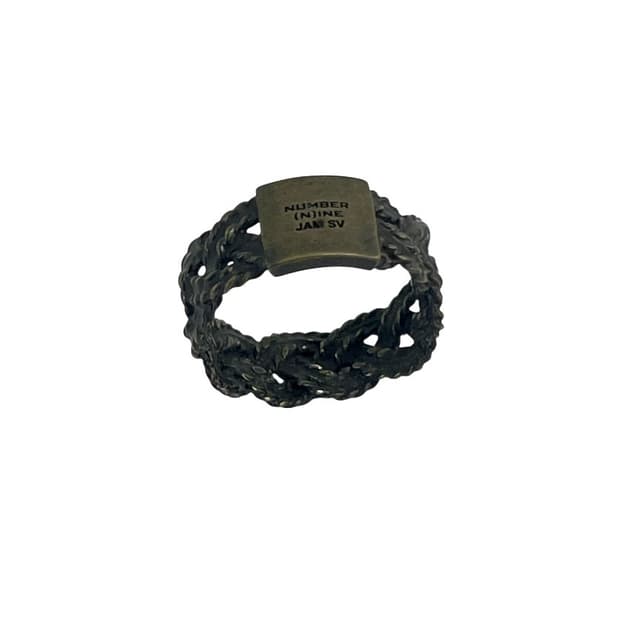 Number (n)ine X Jam  Home Made 매듭 링