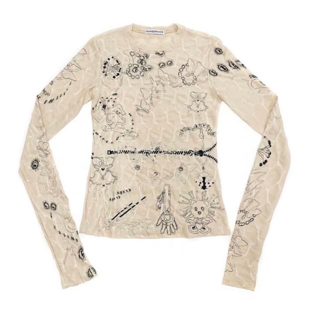 604service lisa tattooed top