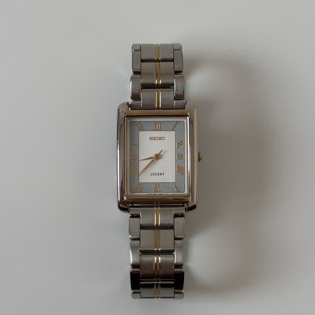 1990s Lucent Roman Index Tank Quartz